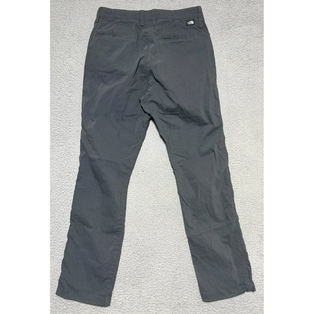 The North Face Granite Mens Hiking Pants Gray Cotton Nylon Stretch 30x29